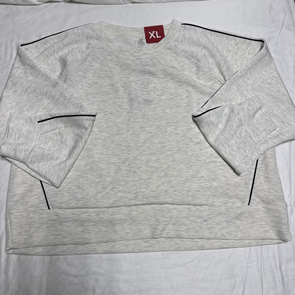 New NWT Member's Mark Size XL Super Soft Sandwash Cropped Sweatshirt